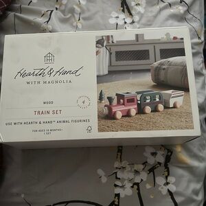 Magnolia Wooden Train Set New